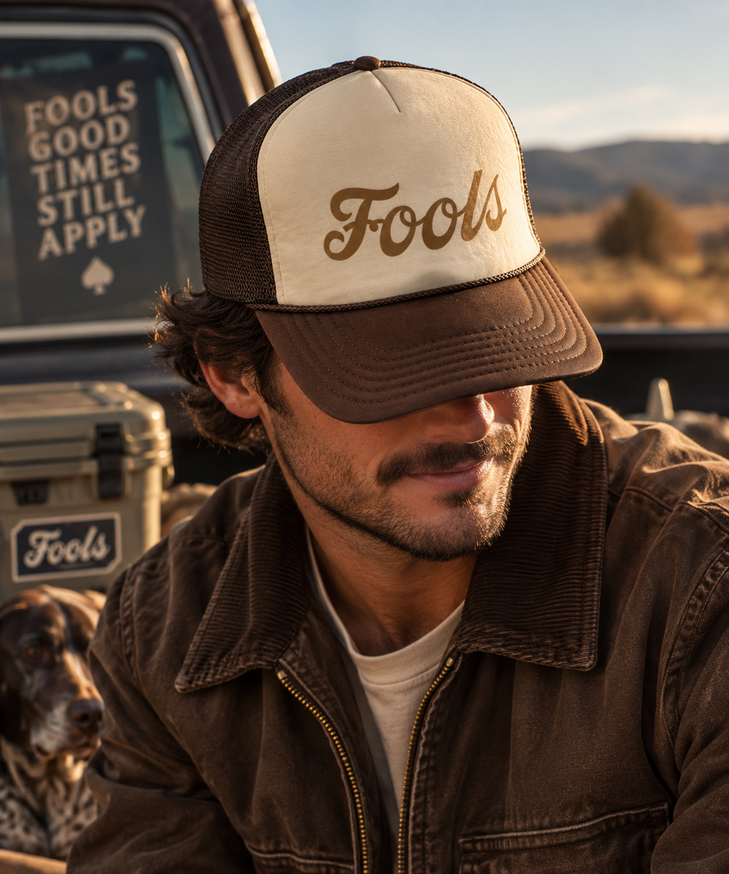 Fools Simple Trucker Hat