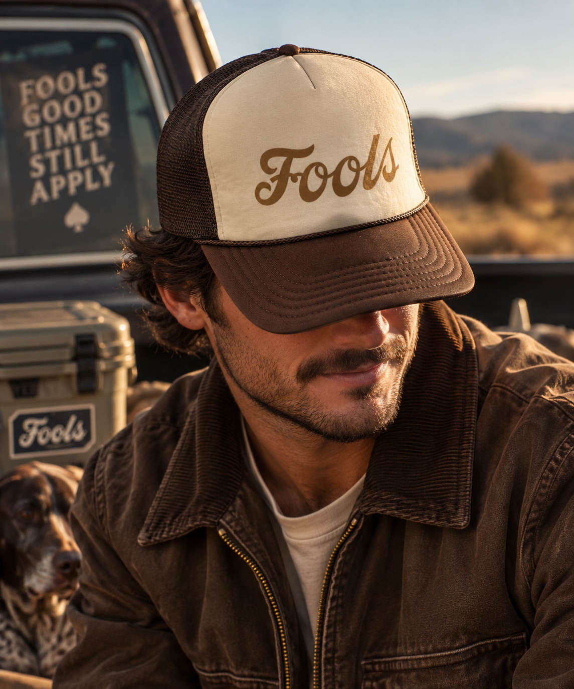 Fools Simple Trucker Hat