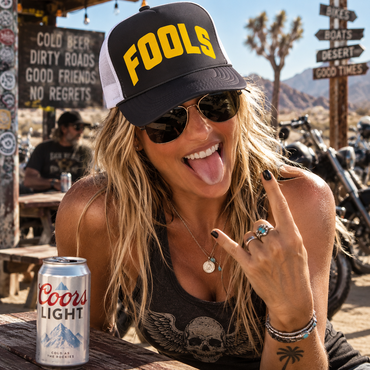 Fools Varsity Trucker Hat