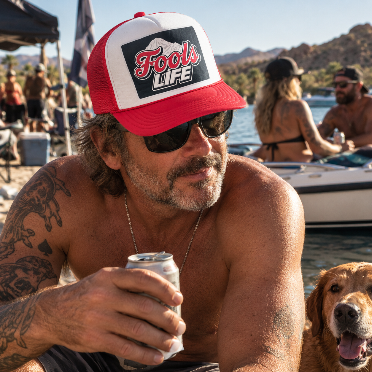 Fools Life Beer Trucker Hat