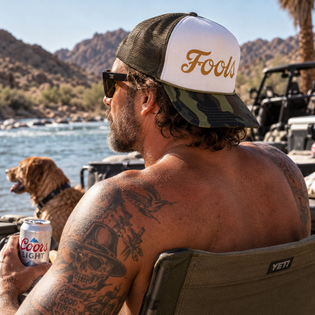 Fools Simple Trucker Hat