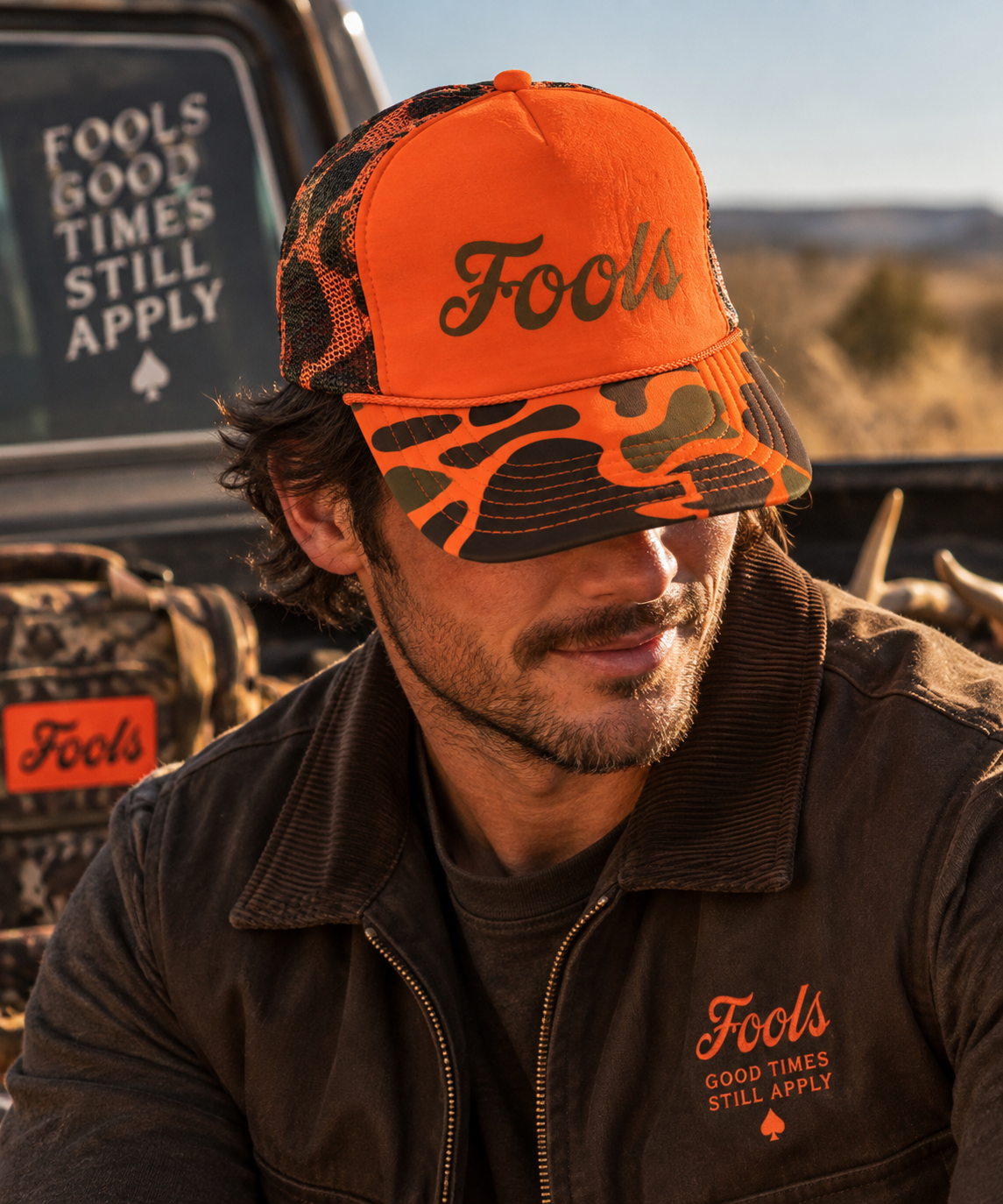 Fools Simple Trucker Hat