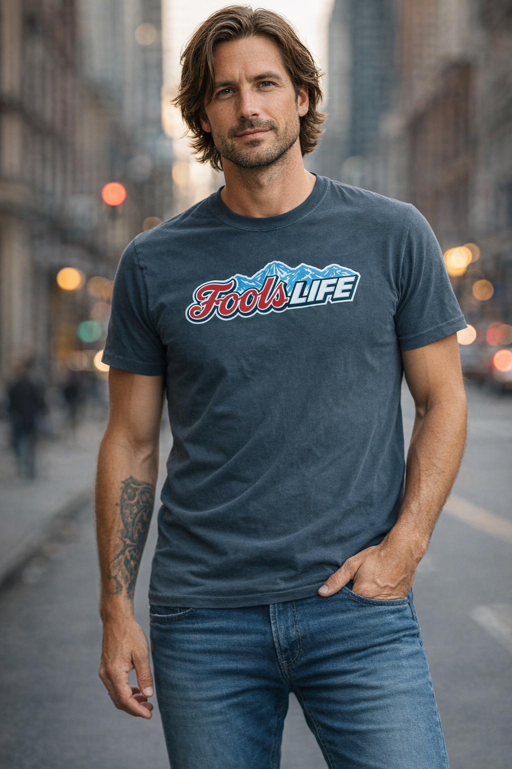 Fools Rocky Mountains Tee