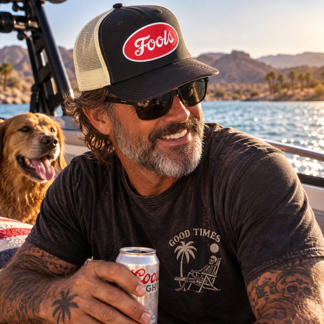 Fools Good Times Trucker Hat