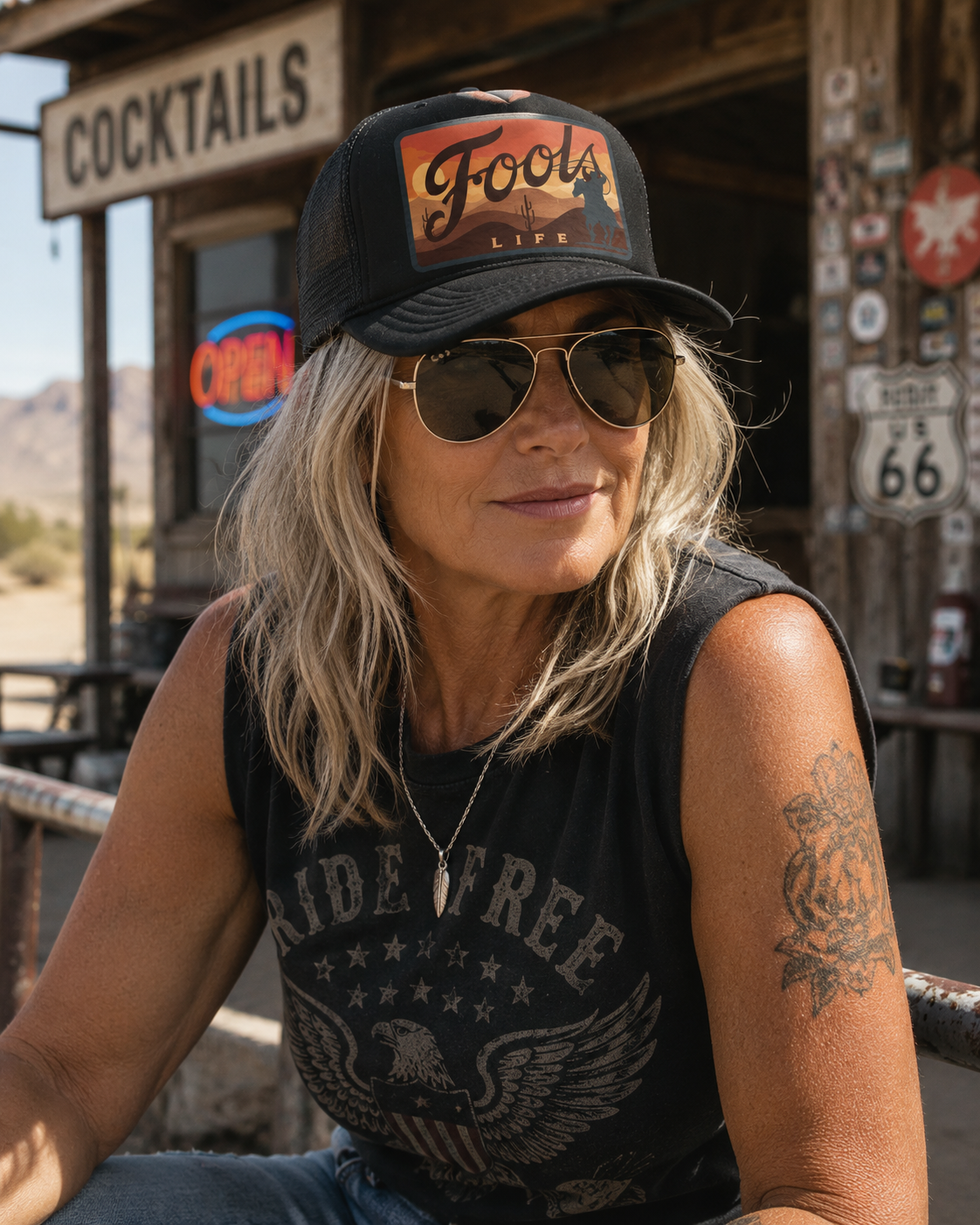 Fools Life Lasso Trucker Hat