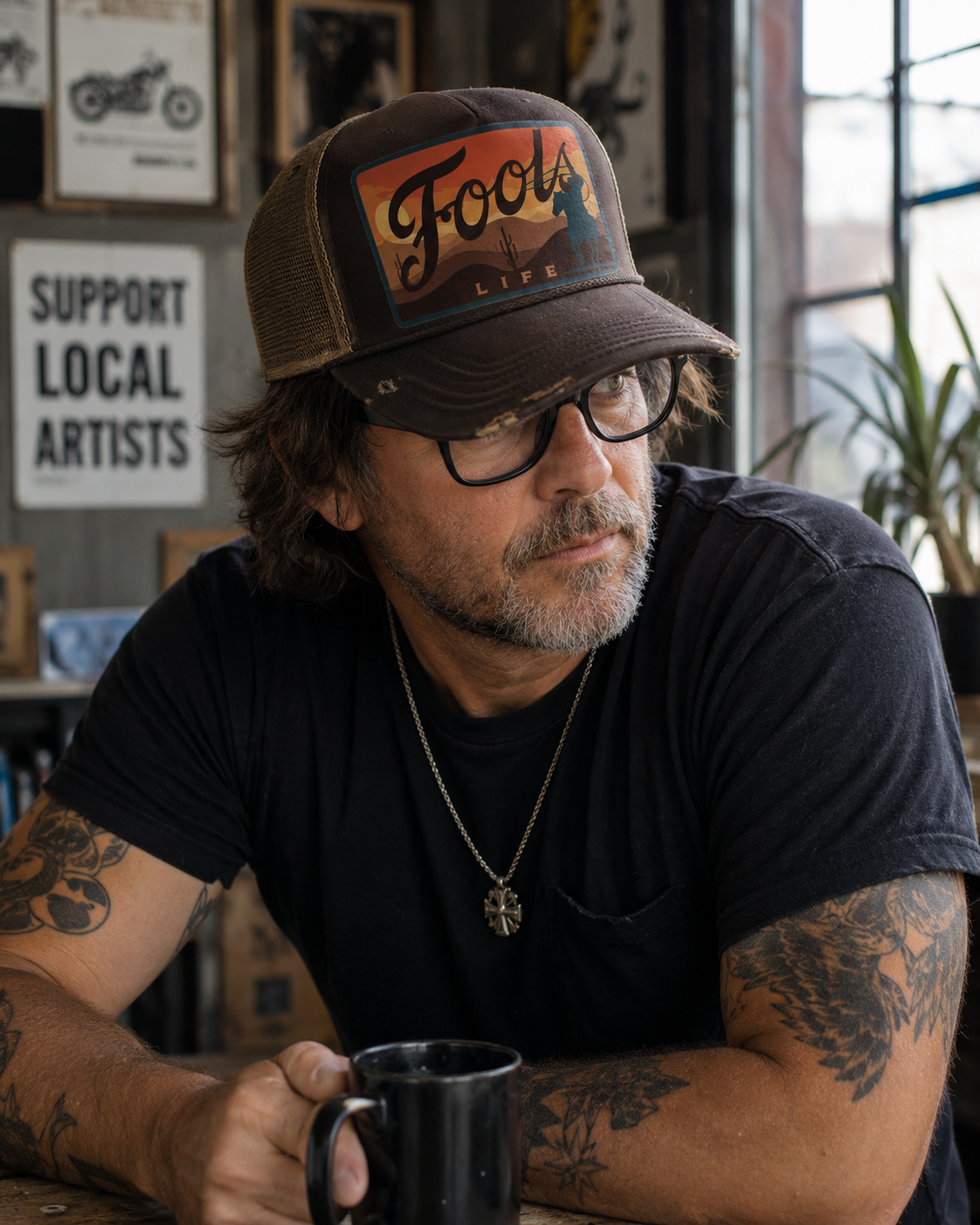 Fools Life Lasso Trucker Hat