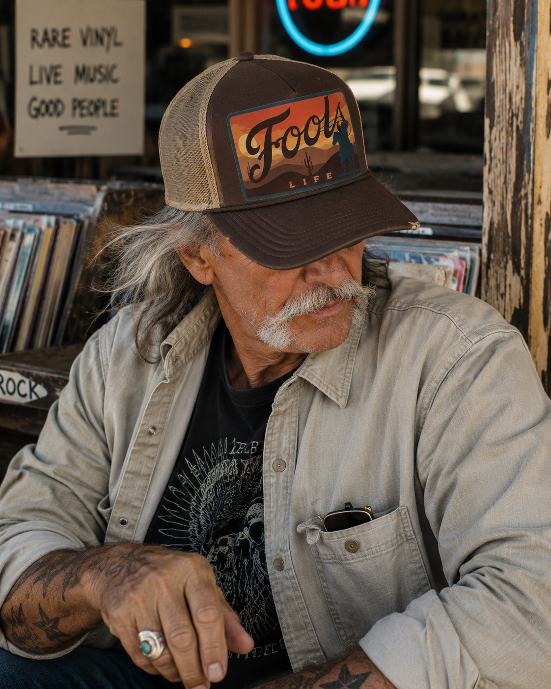 Fools Life Lasso Trucker Hat