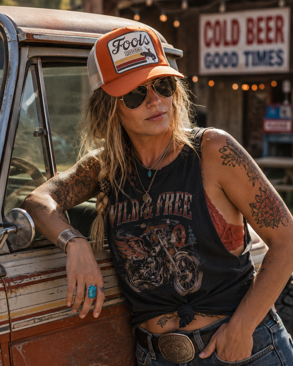 Fools Rodeo Trucker Hat