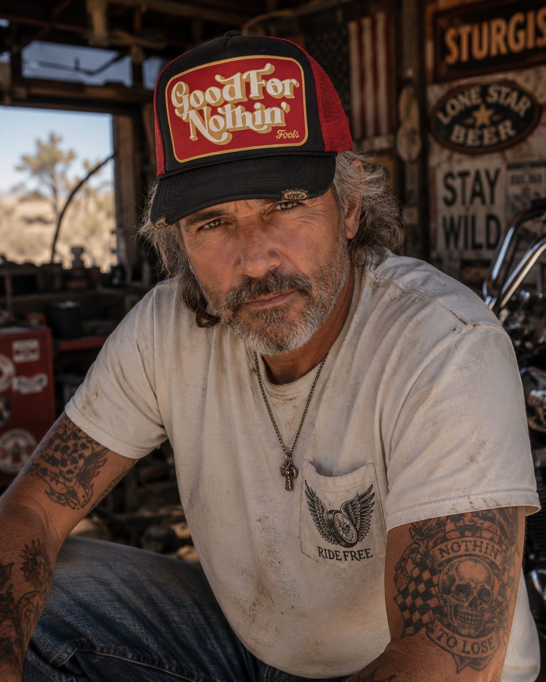 Fools Good For Nothin Trucker Hat