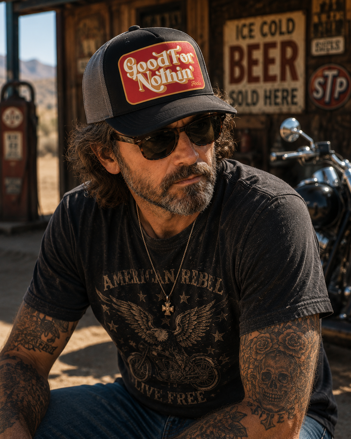 Fools Good For Nothin Trucker Hat