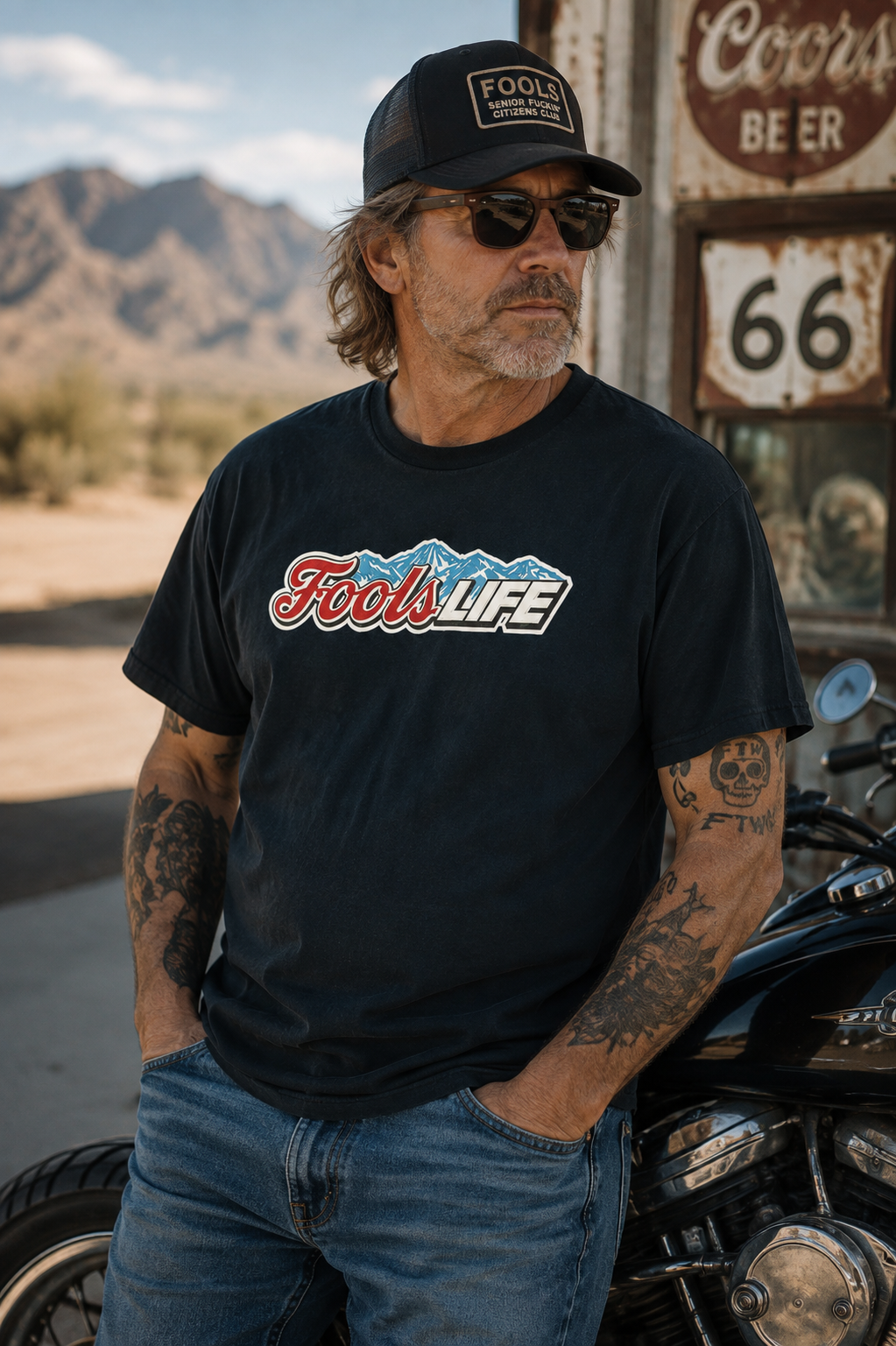 Fools Rocky Mountains Tee