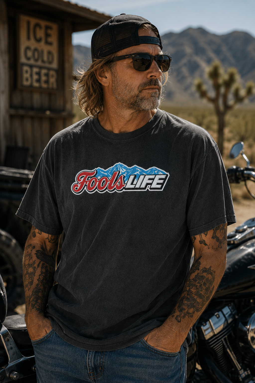 Fools Rocky Mountains Tee
