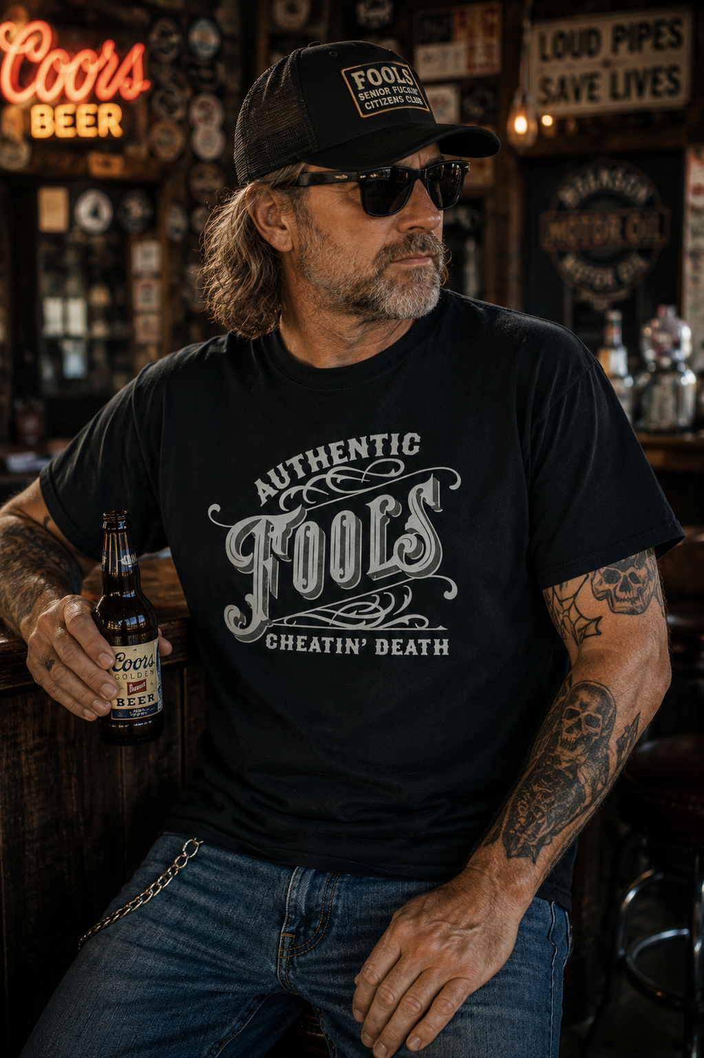 Fools Cheatin Death Tee