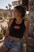 Fools Womens Cropped Tank Top