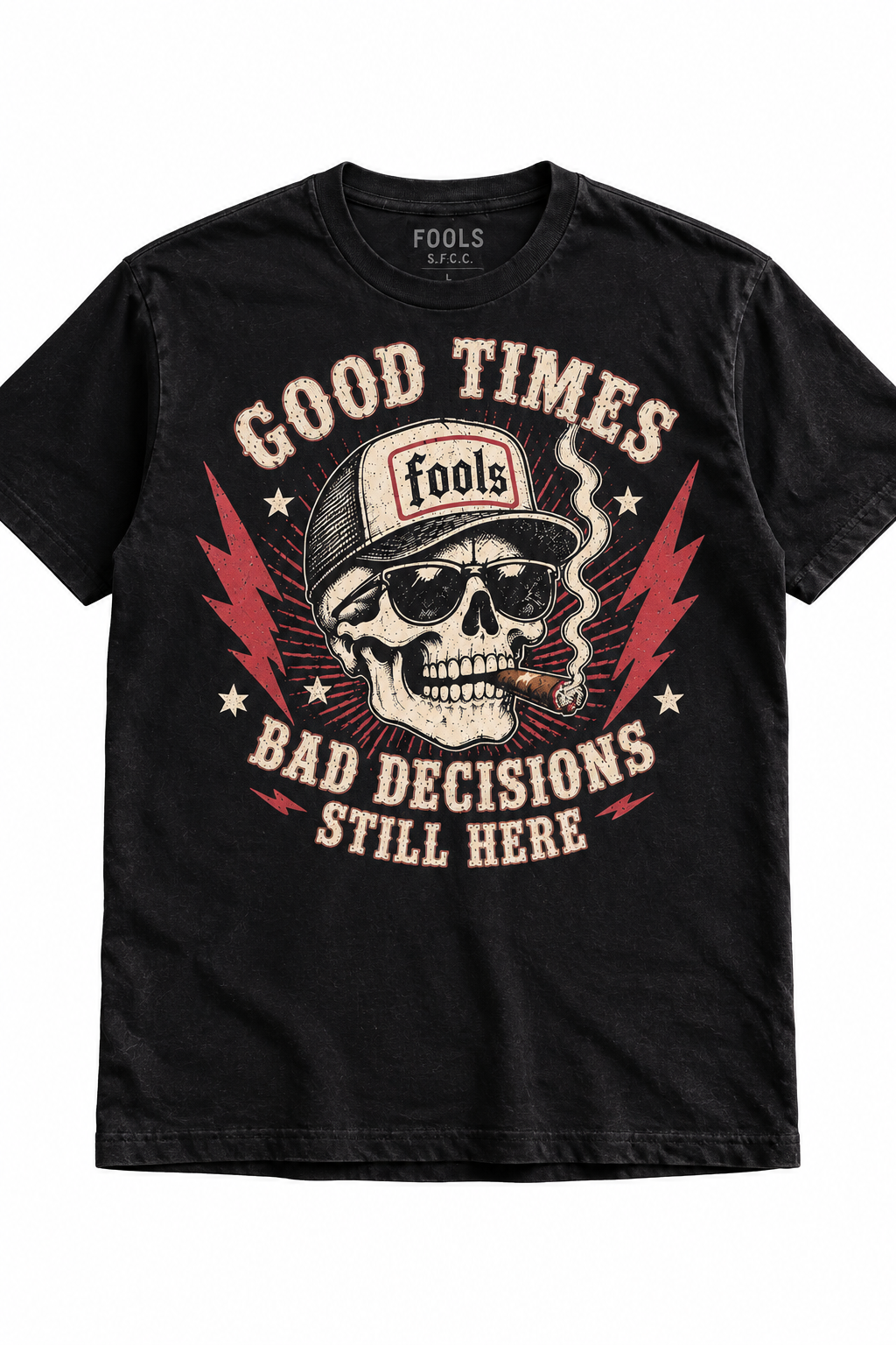 FOOLS Men’s “Still Here” Tee