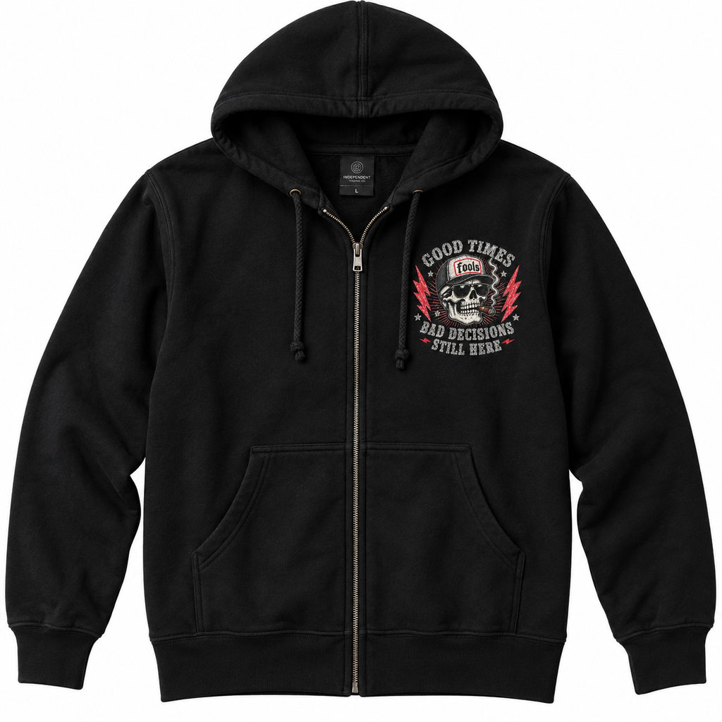FOOLS Heavyweight “Still Here” Hoodie
