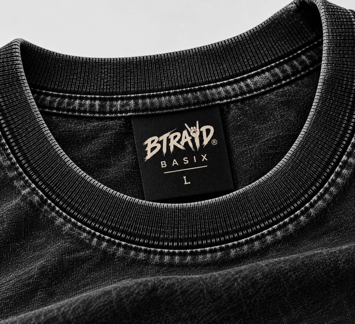 BTRAYD BASIX Stone Wash Tee