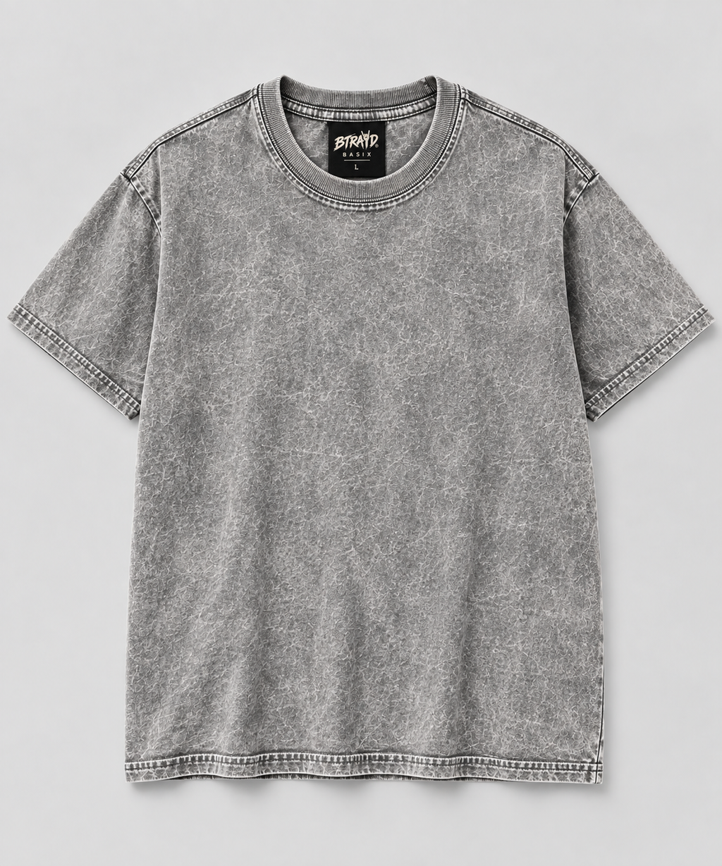 BTRAYD BASIX Stone Wash Tee