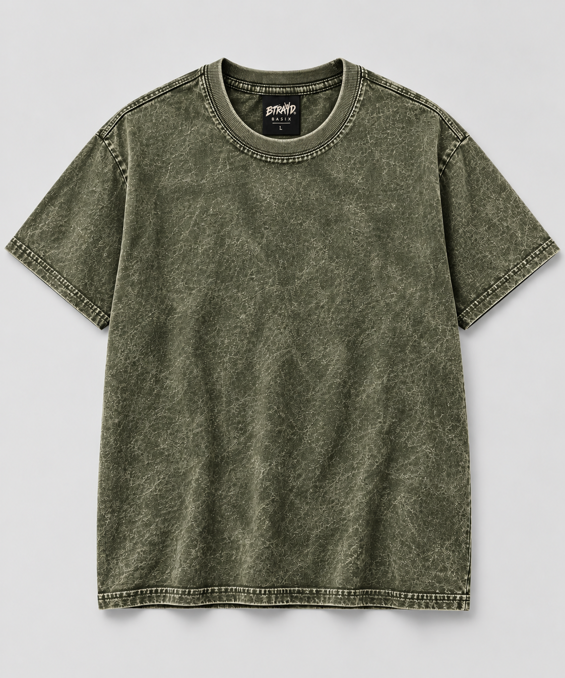 BTRAYD BASIX Stone Wash Tee