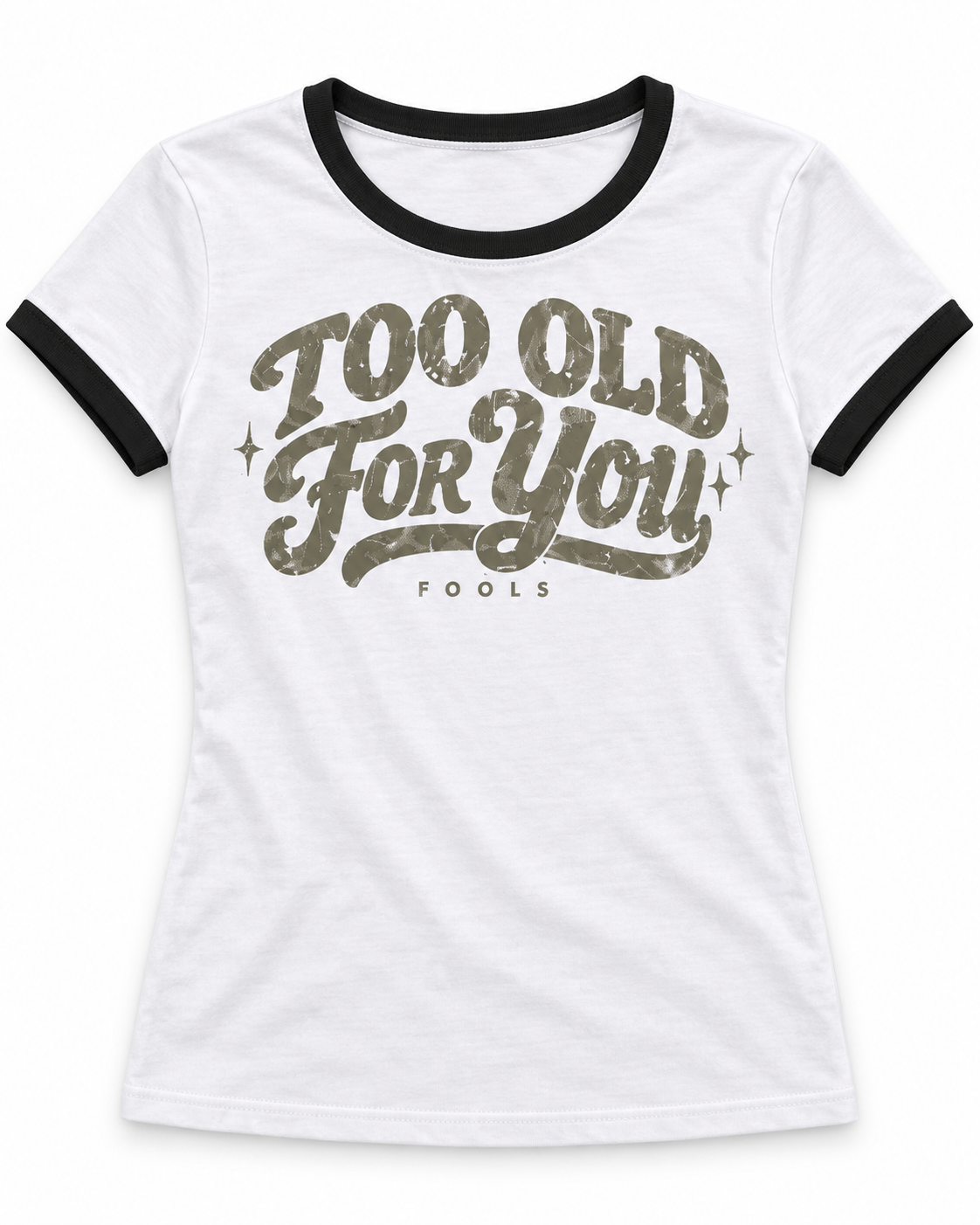 FOOLS Women’s Retro Ringer Tee