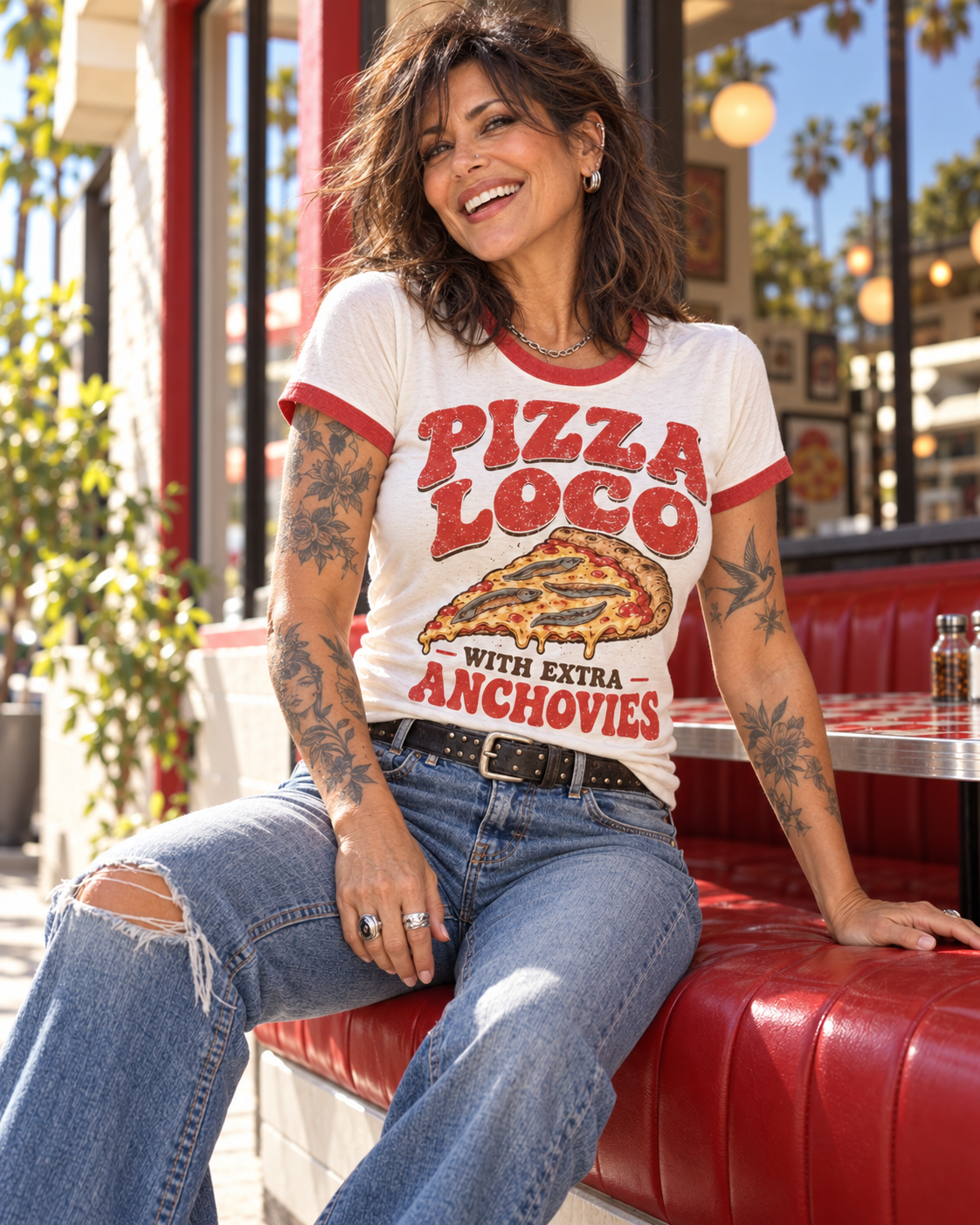 FOOLS Women’s Retro Ringer Tee
