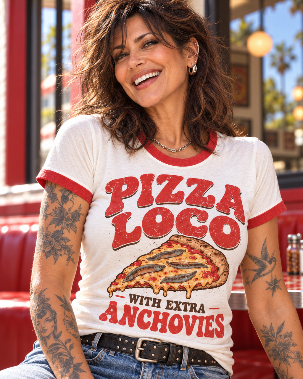 FOOLS Women’s Retro Ringer Tee