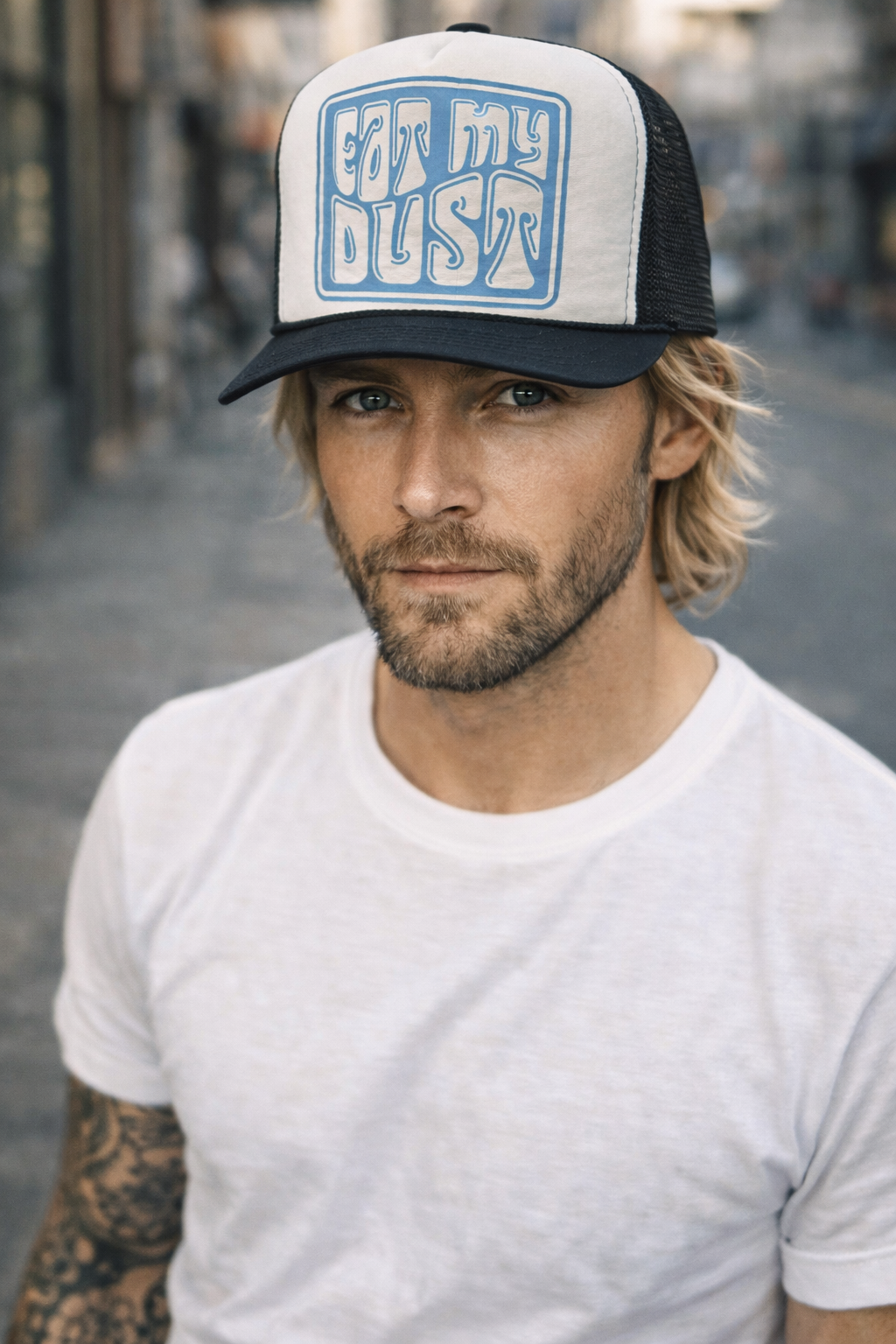 Eat My Dust Retro Trucker Hat